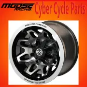 MOOSE RACING WHEEL 416MB MACHINED BLACK 15X7 4-156 5+2 0230-1185