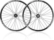 Mountain Bike Wheel Set 26 Inches, Aluminum Alloy Rim 32H Disc Brake MTB Wheels, Quick Release Front Wheel Black Bicycle Wheel, Suitable for 8-11 Speed Card Bicycle Wheel Set