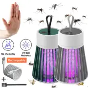 1/2PCS Electric Mosquito Killer Lamp Insect Catcher Fly Bug Zapper Trap UV LED