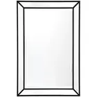 NEW Cafe Lighting Zeta Wall Mirror Medium Black