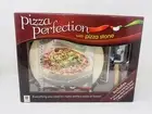 Hinkler Pizza Perfection W/Pizza Stone 9" Pizza Baking Stone Book Pizza Cutter