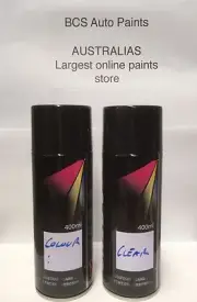 Car Touch Up Paint Spray Kit - 2 x Cans - HOLDEN QUICKSILVER CODE 470G