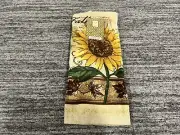 Loretta For Home Kitchen Towel Sunflower Yellow Leaves Fall Summer