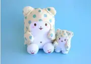 Sanrio Character MOPPU 10" plush doll + MOPPU bag ring doll