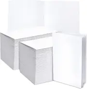 White Blank Books for Kids to Write Stories Unlined Sketch Paper White Notebooks