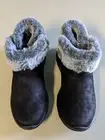 BLACK SKECHERS GO WALK BOOTS , SIZE6 ORTHOLITE AIR COOLED STYLE: 56101SA