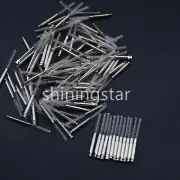 100 Pcs/Box Cylinder Type Dental Clean Tooth Polisher Prophy Brush Contra Angle