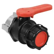 Acid & Alkali Resistant IBC Tank Box Outlet Valve S62x6 62mm Water Tap