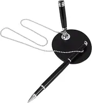 CANIGHT Ink Pen for Writing Signature Pen Holder with Security Counter Desk Stationery for Home Office