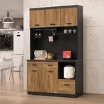 OBIS 餐櫃 櫥櫃 收納櫃 科隆4尺石面餐櫃