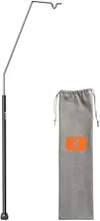 Camp Flashlight Support Support, Portable Hiking Post Light Hanging Lamp for BBQ Garden Outside Garden Air Activities