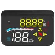 Head UP Display OBD2 Digital Speedometer GPS HUD 3.5in Car Overspeed Alarm Gauge (for: Honda Civic)