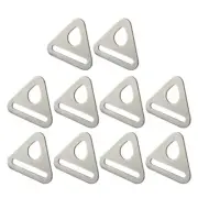 10lots Regulable Tent Rope Canopies Hook Portables Triangles Awning Buckles