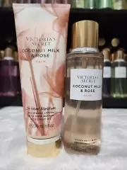 VICTORIA'S SECRET COCONUT MILK & ROSE LOTION & MIST SET