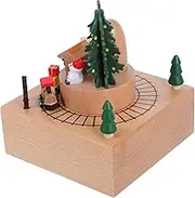 LALADEFIEE Box Rotating Music Box Unique Birthday Present Artisan Crafted Home Decor Figurine Delightful Melodious Tunes for Adults for Celebrations