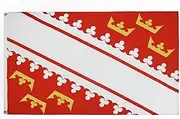 Alsace Flag 3' x 5' - French Region of Alsace Flags 90 x 150 cm - Banner 3x5 ft Light Polyester - AZ FLAG