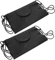ULTECHNOVO Multipurpose Helmet Tote Bag Drawstring Closure for Riding Helmet Storage Black