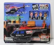 Vintage 2000 Johnny Rowlands Signed WDAF-TV Fox 4 News Helicopter Kansas City