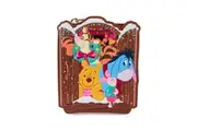 Loungefly Winnie The Pooh & Friends Holiday Scene Zip Wallet Money Organiser