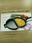 Folding Omelette Pan, Portable Perfect Omelette maker