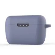 4Pcs For Tws2 Silicone Bluetooth Earphone Protective Case(Light Purple)