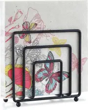 Napkin Holder for Table, Black Napkin Holders for Kitchen, Napkins Holder Dispe