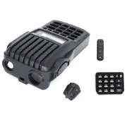 Front Outer Protective Housing Cover Silicone Keyboard for IC-V80E Walkie Talkie