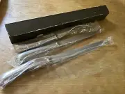 retroneu 18 8 korea Jamestown Carving Set NIB NEW 3 Piece Fork Knifes