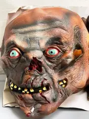 Tales from the Crypt Mask Latex Face Hands Gloves 1998 NEW Scary Zombie Adult