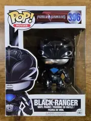 Funko POP! Power Rangers #396 BLACK-RANGER, In Protector, New