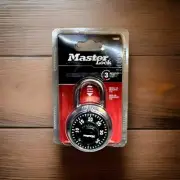 Master Lock 1500D Locker Lock Combination Anti-Shim Padlock Black NEW!