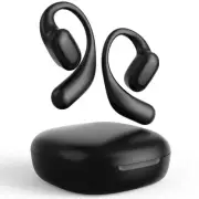 Open Ear Headphones, Bluetooth 5.3 Wireless Earbuds with Earhooks, 75 Hours P...