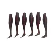 Sensitive Tail Design Fishing Lure for Bass 6pcs Paddle Tail Swimbait 2 3g