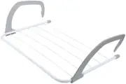 Folding Drying Rack, Clothes Drying Rack, Non-Slip Movable Hook Outdoor Drying Rack, Drying Clothes for Balcony Window Clothes Hanger