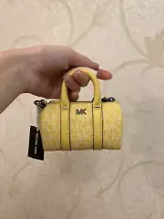 NWT Mini Michael Kors Duffle Bag Yellow