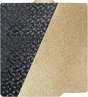 for Bambu Lab Build Plate Smooth PEO+Textured PEI Upgraded Spring Steel Build Plate 257x257mm,PEO PEI Print Bed Double Sided Flexible Sheet for Bambu Lab X1/X1C/X1E/P1P/P1S/A1 3D Printer