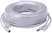 5M/10M/20M/30M Optional 2.1mm/5.5mm Jack RJ45 + DC Power Extension Ethernet CCTV Cable(30m)