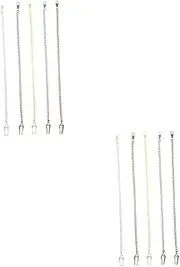 [WOFASHPURET] 10 Pcs Pocket Watch Jeans Belt Chains Alloy Belt Chains Metal Buckle Chain Pocket Keychain Vintage Belt Chains Wallet Chain Purse Chains Hanging Pocket Chain Handbag Chain