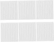 BEBEMOKO Double Sided Dots Acrylic 800pcs Soundproof Adhesive Dots Paint Safe Wall Adhesive Size
