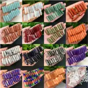 Wholesale natura obelisk quartz crystal wand double point pendant reiki healing