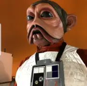 Nien Nunb Star Wars latex Mask / Sullustan The Force Awakens / Mike Quinn