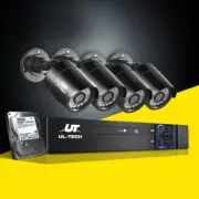 8 Channel Night Vision CCTV Security Camera 1080P HD HDMI with 2TB Hard Drive