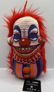 Loot Fright Killer Klowns From Outer Space Plush Ornament 8" Clown Plushie NWT