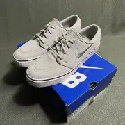 Nike SB Zoom 2011 Stefan Janoski Shoes PR Fleece Metallic Silver Size_10 US