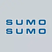 Sumo - Blue LETTERS rim decals - old school bmx