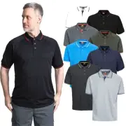 Trespass Bonington Mens Polo Shirt Plain T