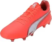 Boys Ultra 1.4 Mxsg Boat Shoe, Glowing Red PUMA White Red Fire, 10 US