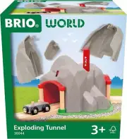 BRIO World 36044 Exploding Tunnel Train Set 36044