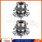 Set (2) Rear Wheel Hub Bearing Assembly Fits Lexus IS250 IS350 GS350 GS300 GS430 (for: Lexus)