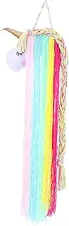 [ERINGOGO] Headband Storage Holder Unicorn Hair Clips Holder Boys and Girls Hair Bow Headband Organizer Wall Decor Yarn Tassels Living Room Charm